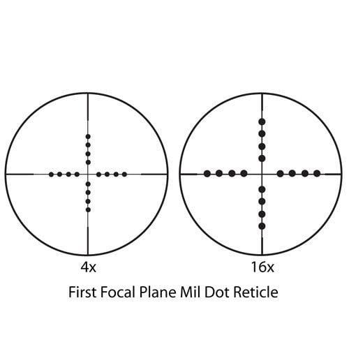 BARSKA 4-16x50mm Benchmark Long Range First Focal Plane Mil-Dot Rifle Scope by Barska AC11202 - Home Supplies Mall