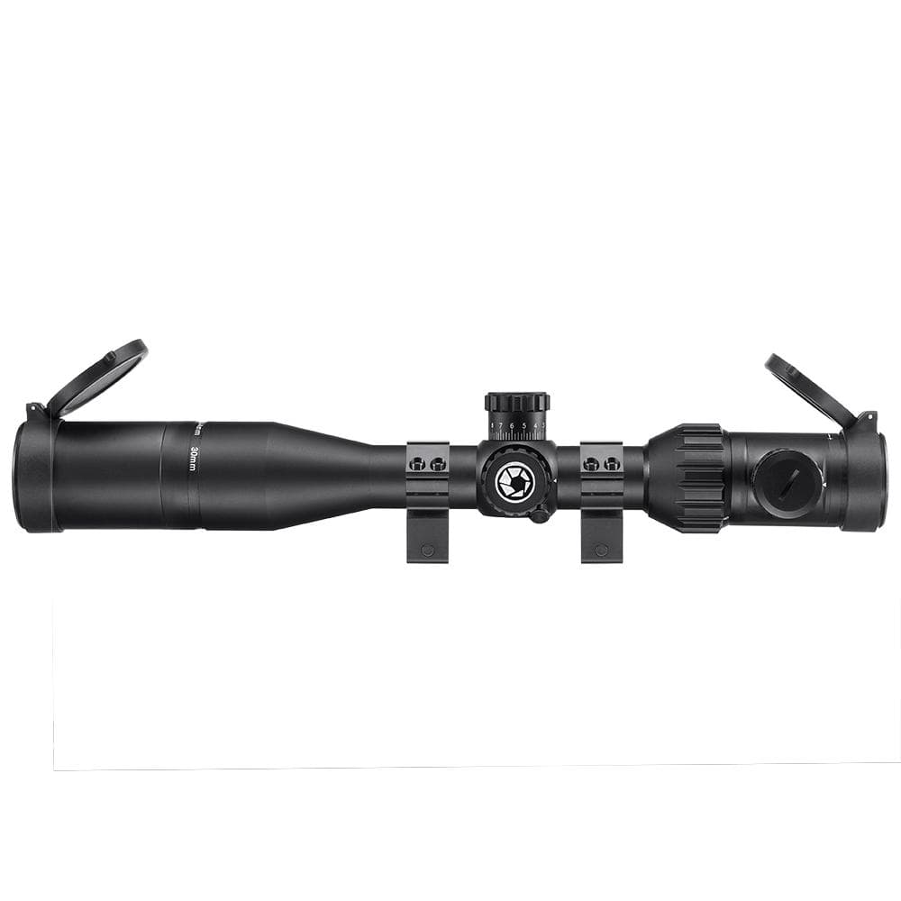 BARSKA LEVEL 1.5-6x 44mm IR MOA Rifle Scope Matte Black AC12780 - Home Supplies Mall