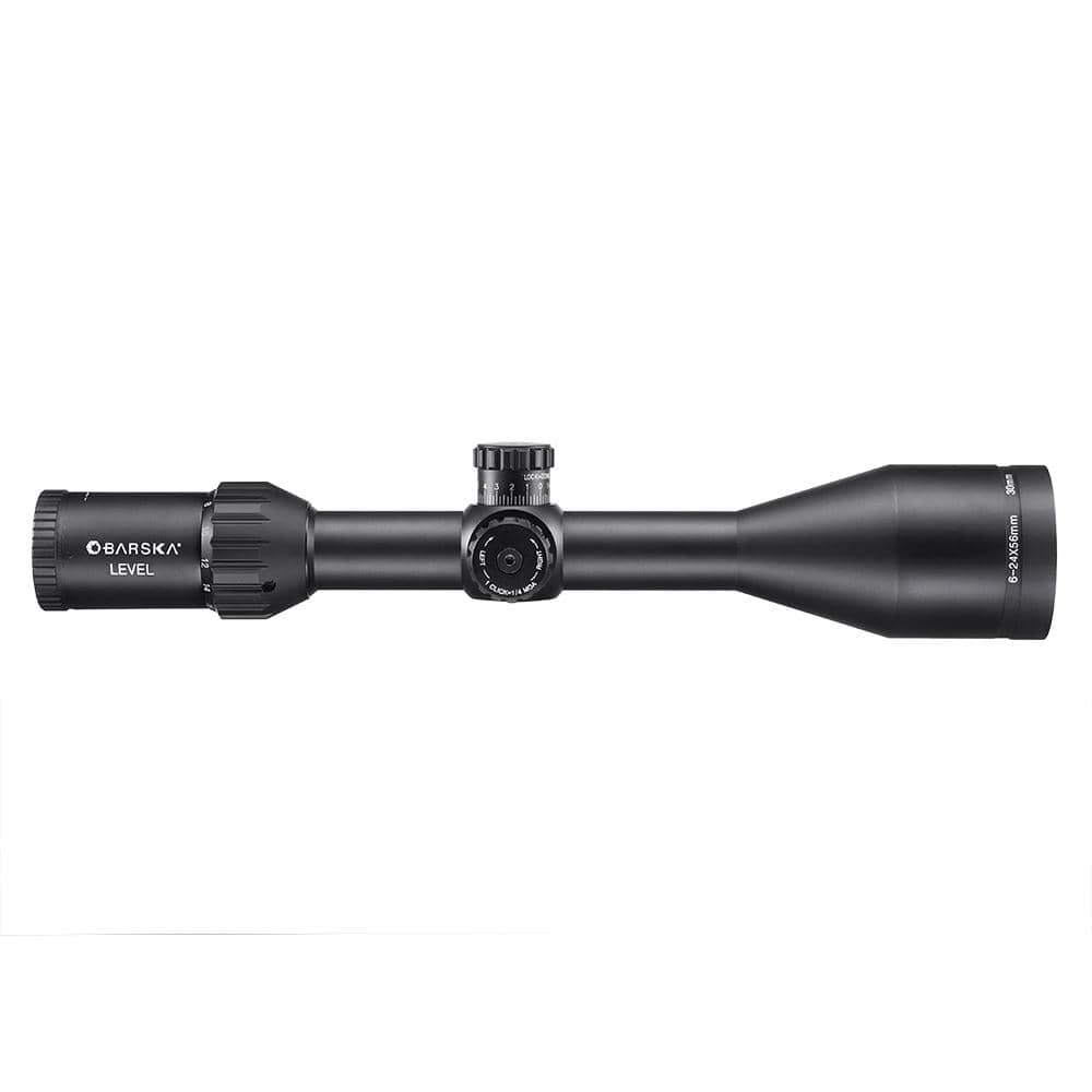 BARSKA 6-24x 56mm LEVEL Rifle Scope IR MOA Reticle AC12786 - Home Supplies Mall