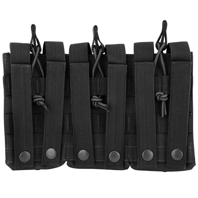 BARSKA Loaded Gear CX-200 Triple Magazine Pouch (Black) By Barska BI12246 - Home Supplies Mall