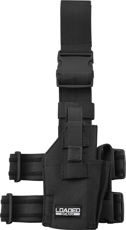 BARSKA Loaded Gear CX-500 Drop Leg Handgun Holder By Barska BI12252 - Home Supplies Mall