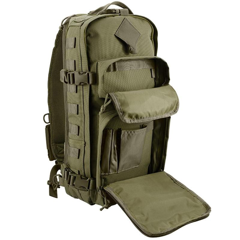 BARSKA Loaded Gear GX-300 Tactical Sling Backpack (OD Green) BI12326 - Home Supplies Mall