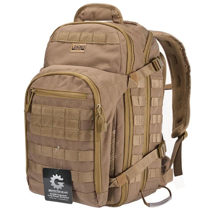 BARSKA Loaded Gear GX-600 Crossover Tactical Backpack (Dark Earth)  BI12600 - Home Supplies Mall