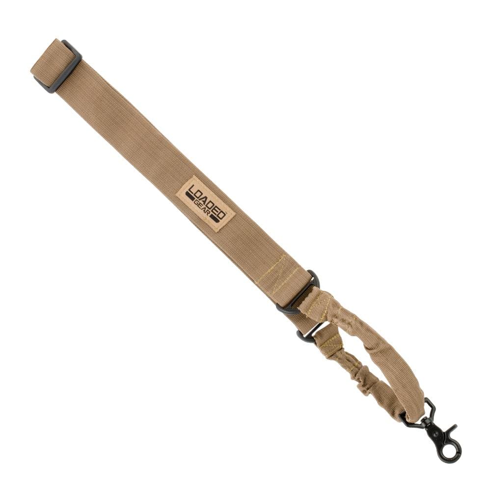 BARSKA Loaded Gear CX-100 Tan Tactical Single Point Rifle Sling By Barska BI12788 - Home Supplies Mall