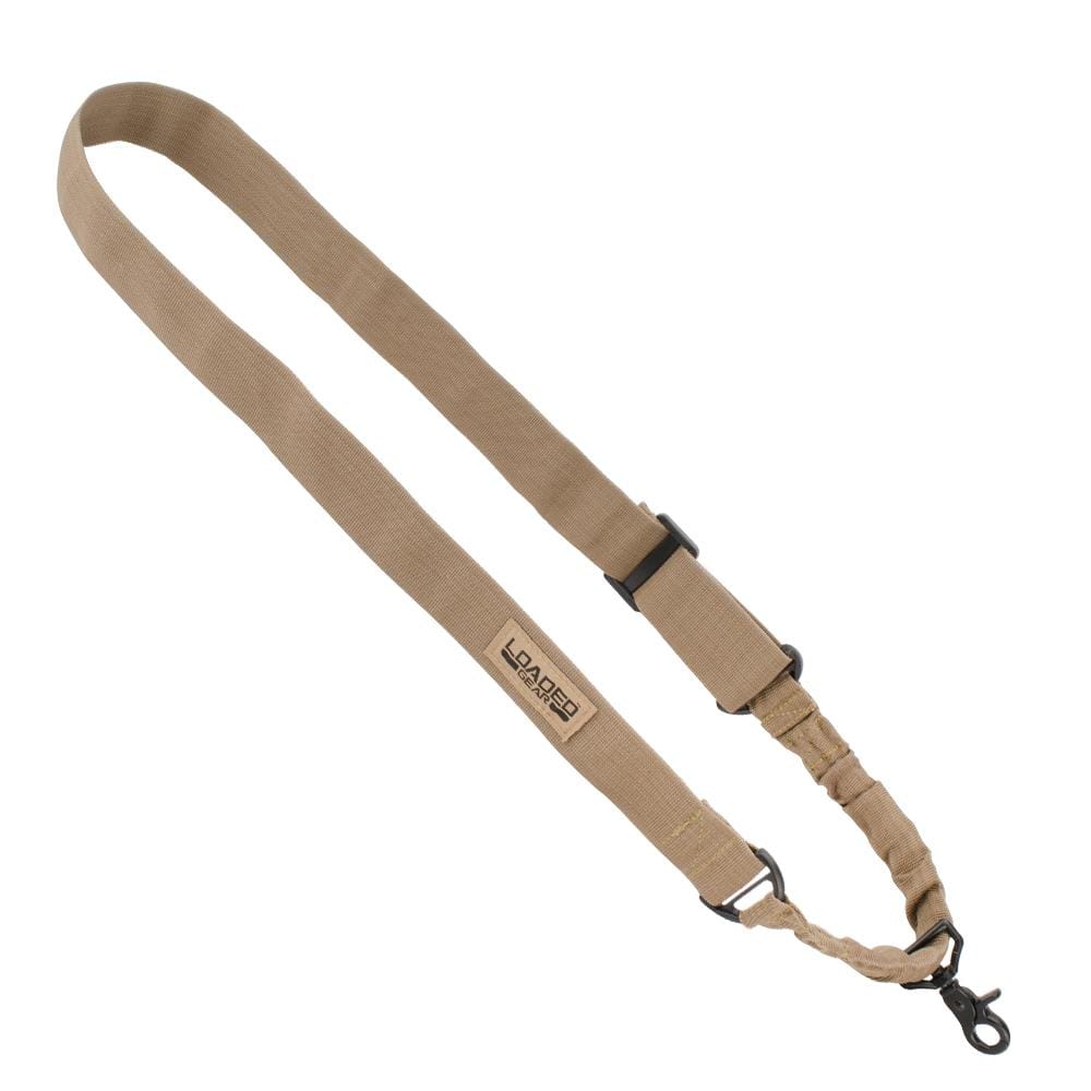 BARSKA Loaded Gear CX-100 Tan Tactical Single Point Rifle Sling By Barska BI12788 - Home Supplies Mall