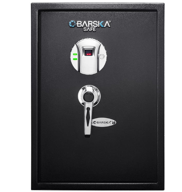 BARSKA Large Security Biometric Safe with Fingerprint Lock AX11650 - Home Supplies Mall