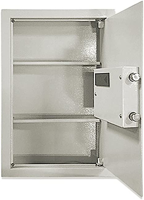 Hollon Safe WSE-2114 In Wall Safe, White, Small