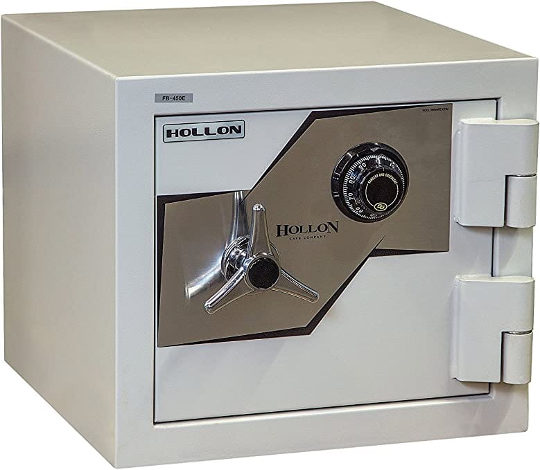 Hollon Safe FB-450C Oyster Series B-Rated 2 Hr Fireproof Security Safe Size: 1.23 Cu.Ft., Lock Type: Dial Combination Lock