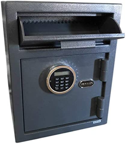 Hollon Safe DP450LK Security Drop Safe, Gray, Medium