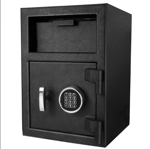 BARSKA DX-200 Standard Keypad Depository Safe Black 14x14x20" AX12588 - Home Supplies Mall