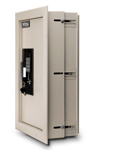 MESA's MAWS2113E adjustable wall safe Series Tan Wall Safe - Home Supplies Mall