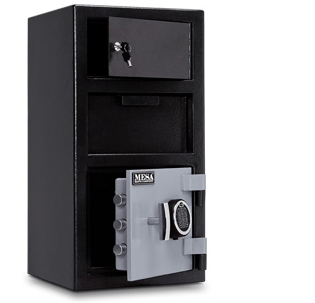 Mesa Front Drop Depository Safe - Top Locker - MFL2014E - OLK - Home Supplies Mall