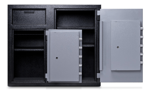 Mesa Safe Depository Safe, 2 Compartments - MFL2731EE - Home Supplies Mall