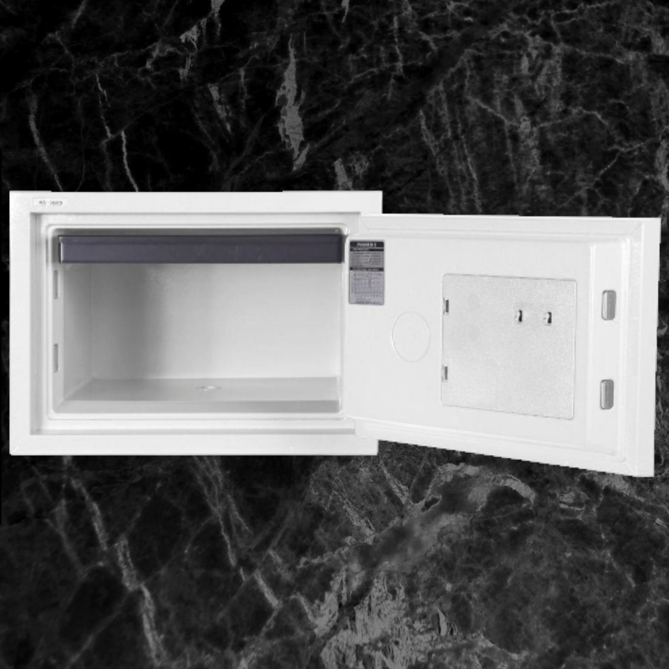 Hollon HS-360E 2 Hour Fire Proof Electronic Home Safe White - Home Supplies Mall