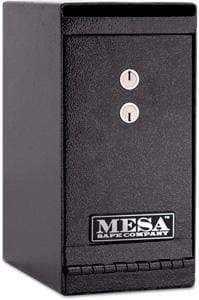 Mesa Safe Undercounter Safe Cabinet MUC1K Dual Key Lock, 6"W x 8-3/4"D x 12"H - Home Supplies Mall